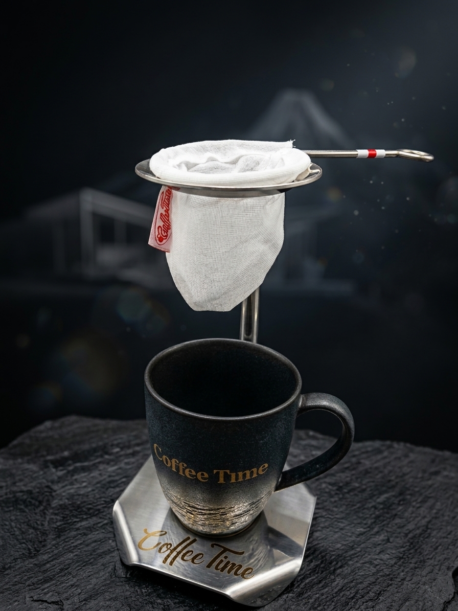 Filtro de café con taza Coffee Time